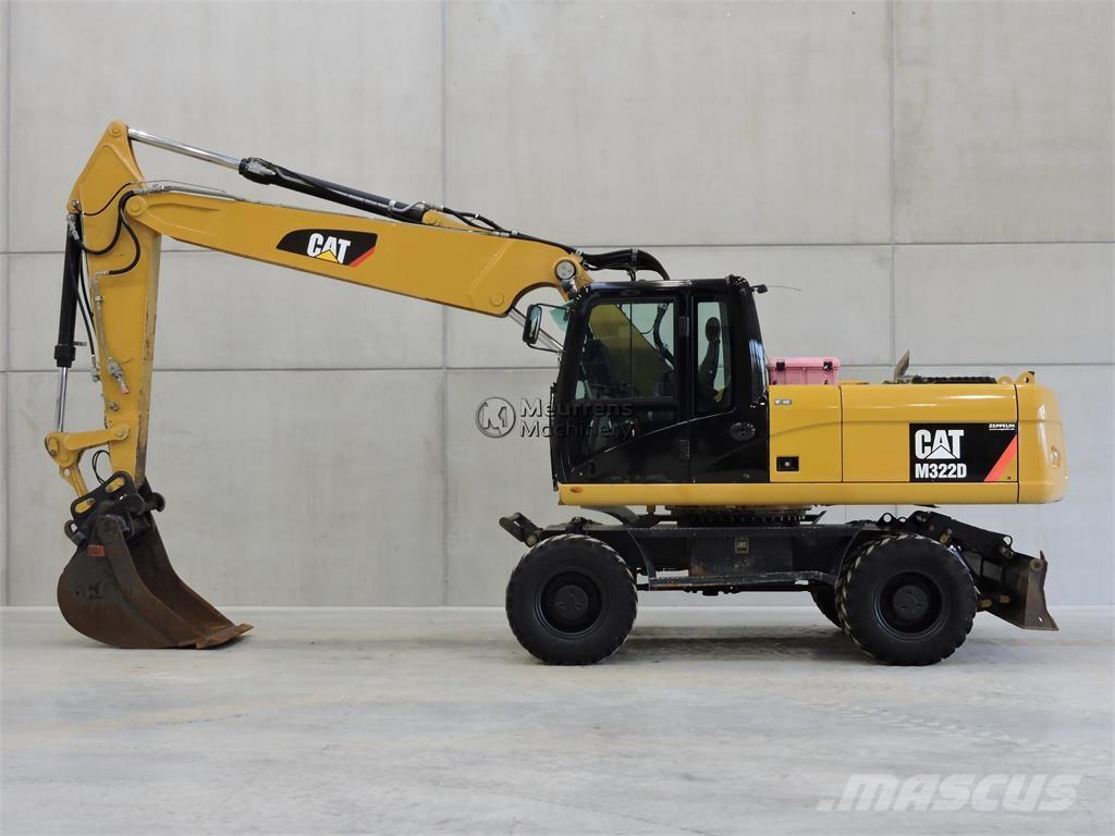 CAT M322D Hjulgravere
