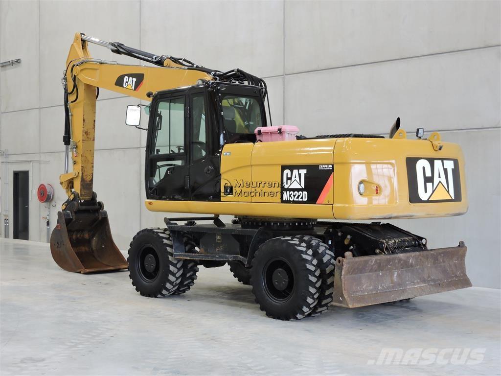 CAT M322D Hjulgravere