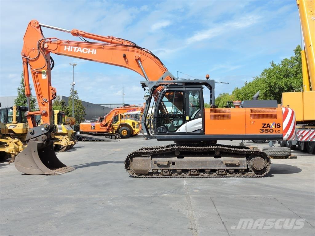 Hitachi ZX350LC Beltegraver