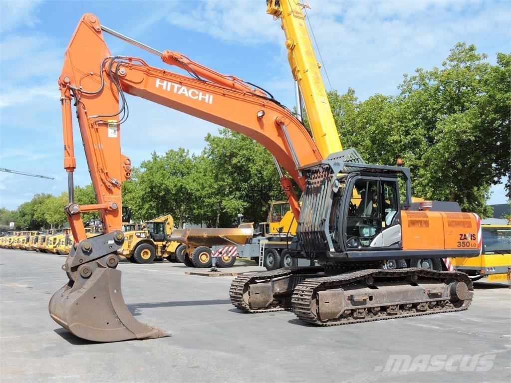 Hitachi ZX350LC Beltegraver