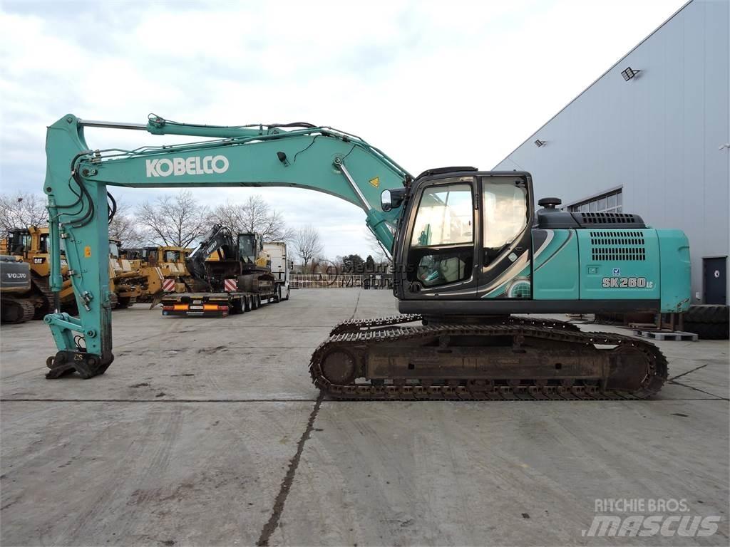 Kobelco SK260 Beltegraver