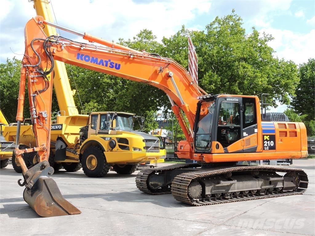 Komatsu PC210LC-10 Beltegraver