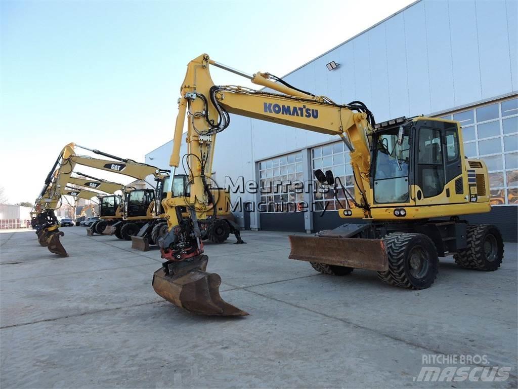 Komatsu PW148 Hjulgravere
