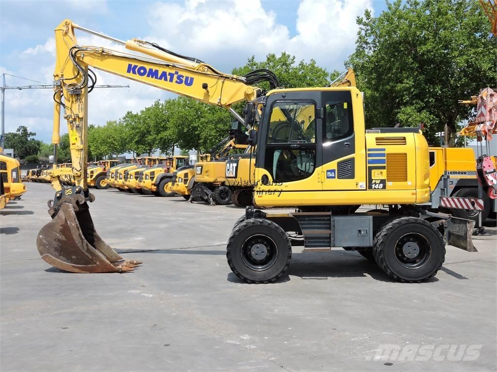 Komatsu PW148 Hjulgravere
