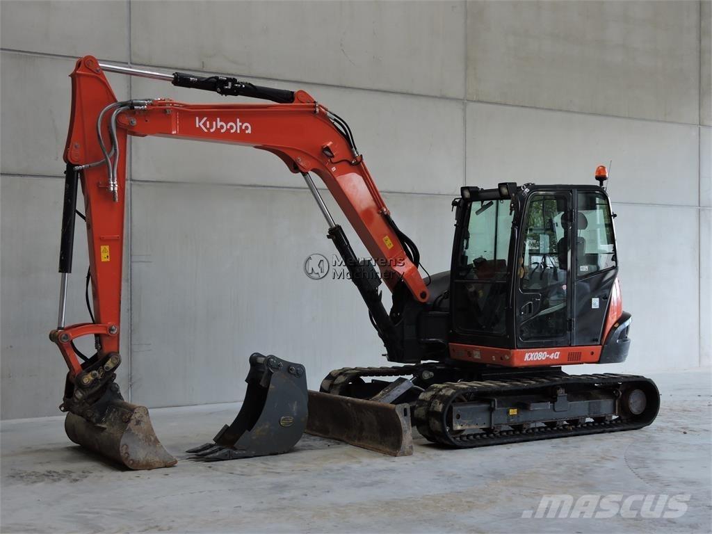 Kubota KX080-4 Anlegg - Annet