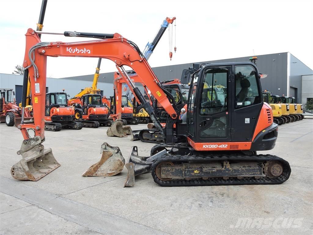 Kubota KX080-4 Anlegg - Annet