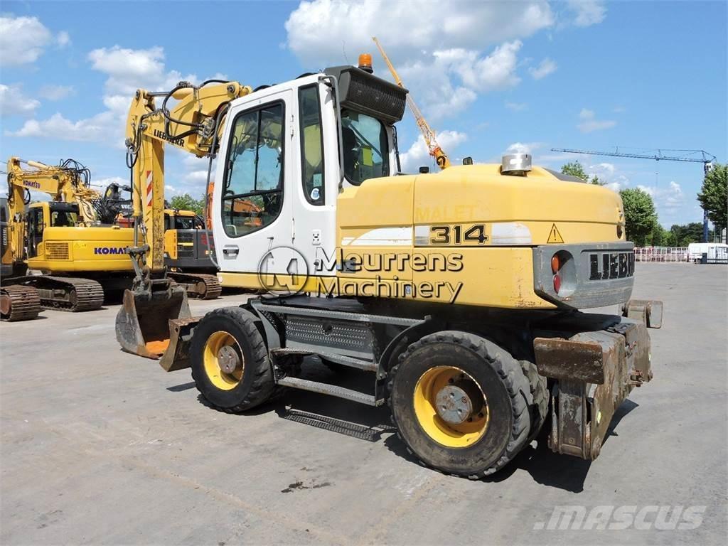 Liebherr A314 Hjulgravere