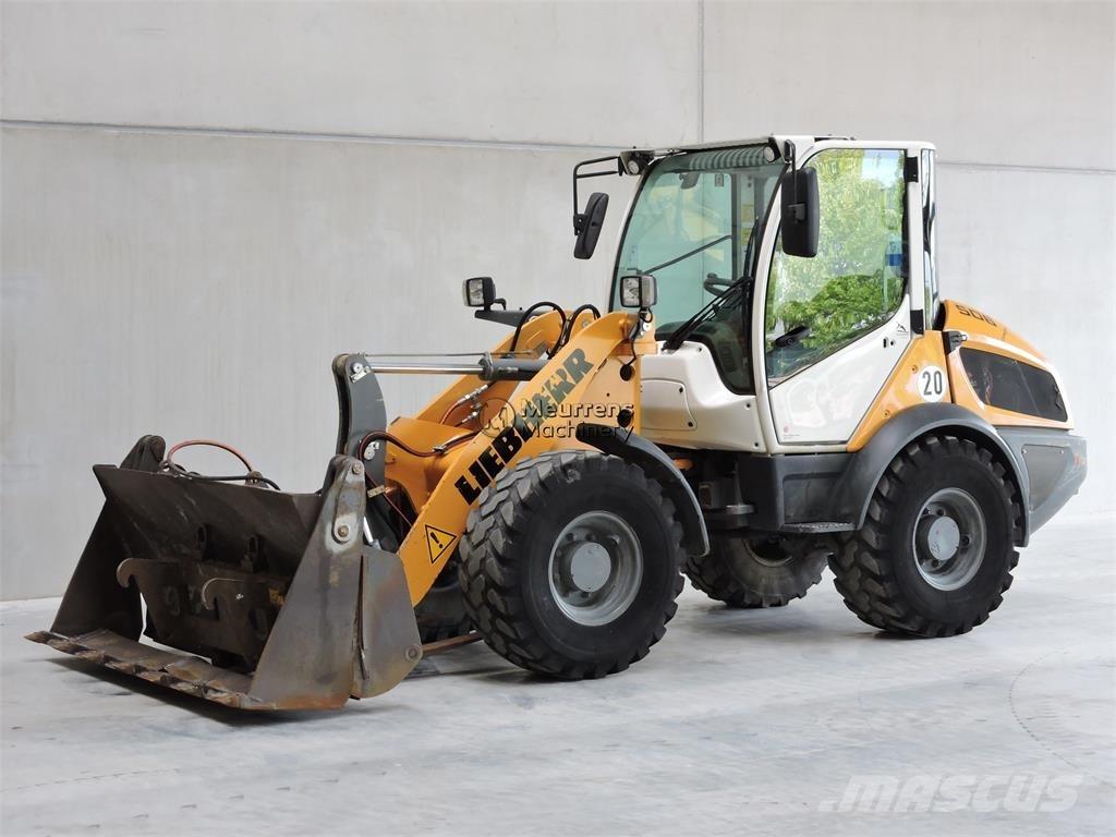 Liebherr L506 + FORK Hjullastere