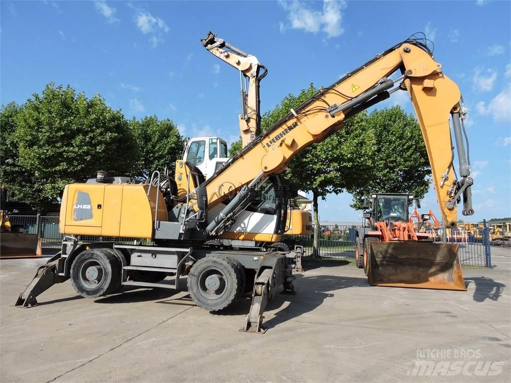 Liebherr LH22 Gravemaskiner for avfallshåndtering