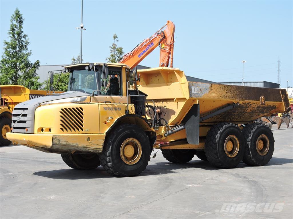 Volvo A30E Rammestyrte Dumpere