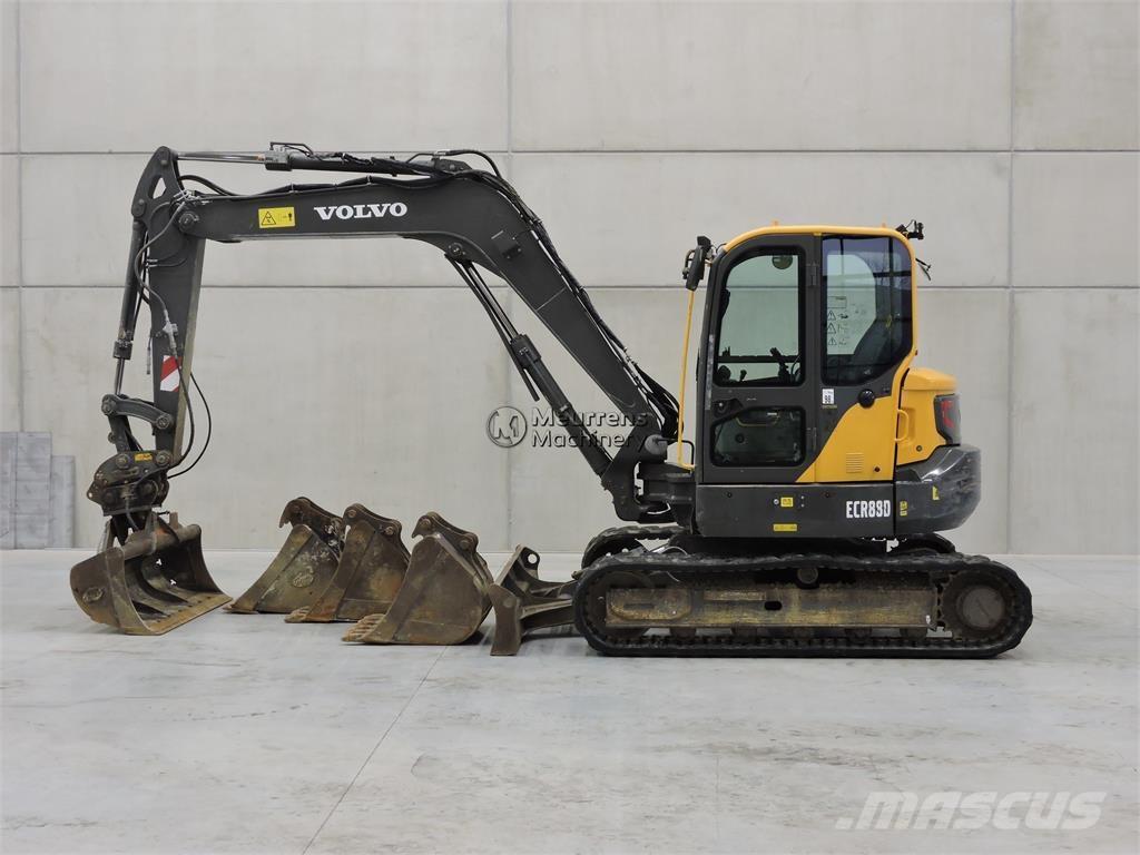Volvo ECR88D 4 BUCKET Anlegg - Annet