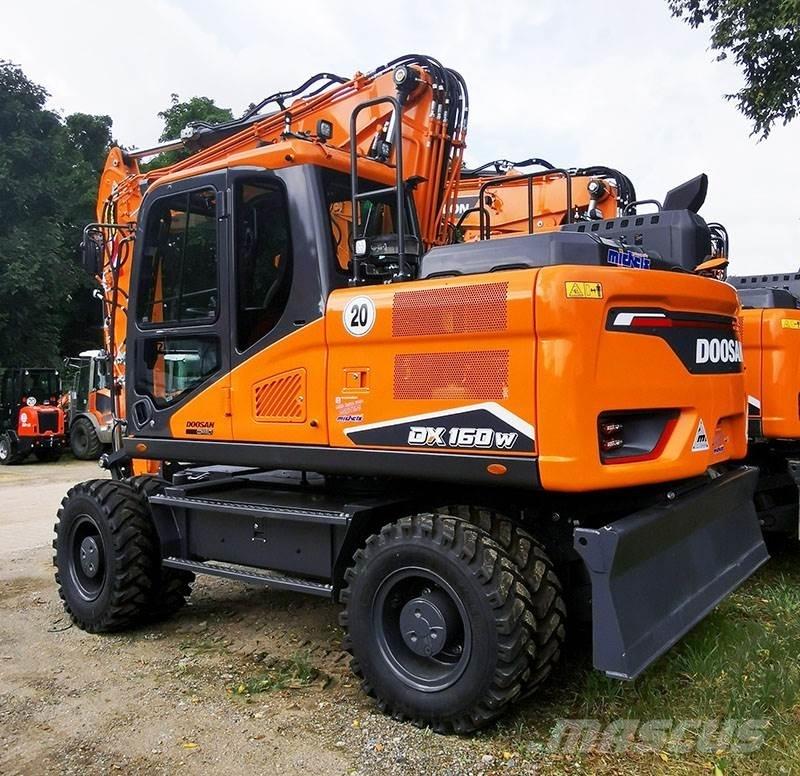Doosan DX 160 W-7 Hjulgravere