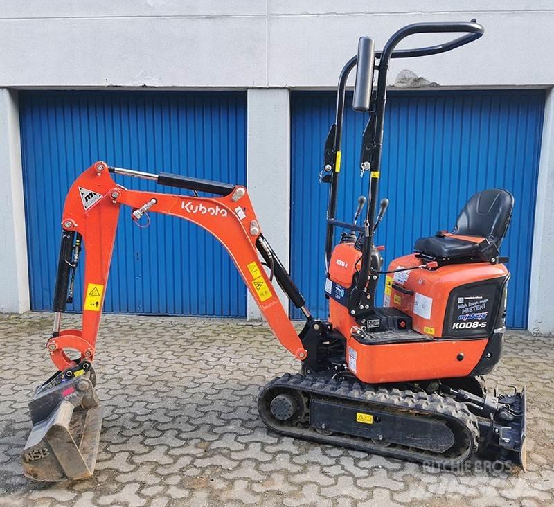 Kubota K 008-5 VHG Minigravere <7t
