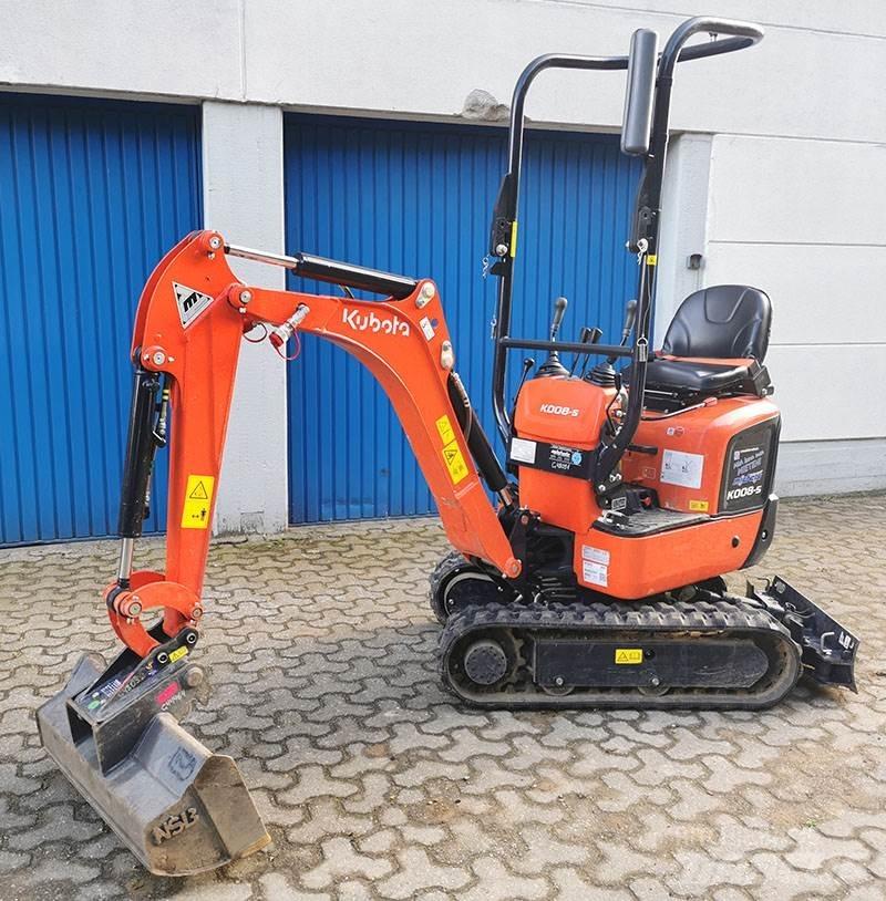 Kubota K 008-5 VHG Minigravere <7t