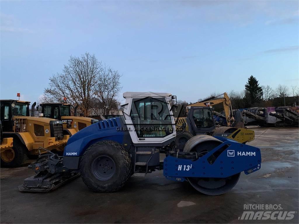 Hamm H 13i + Platten Valsetog