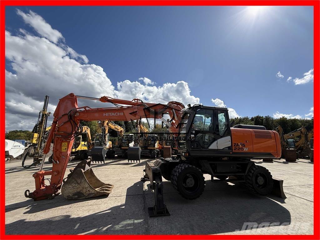 Hitachi ZX 220W-6 Hjulgravere