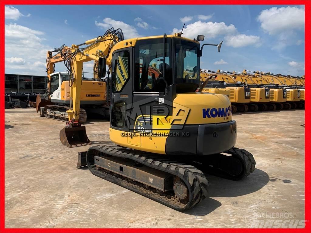 Komatsu PC80 MR-3 Minigravere <7t