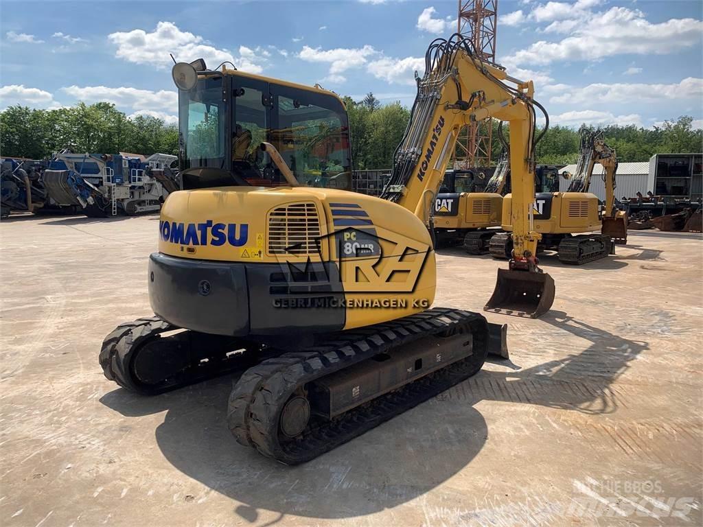 Komatsu PC80 MR-3 Minigravere <7t