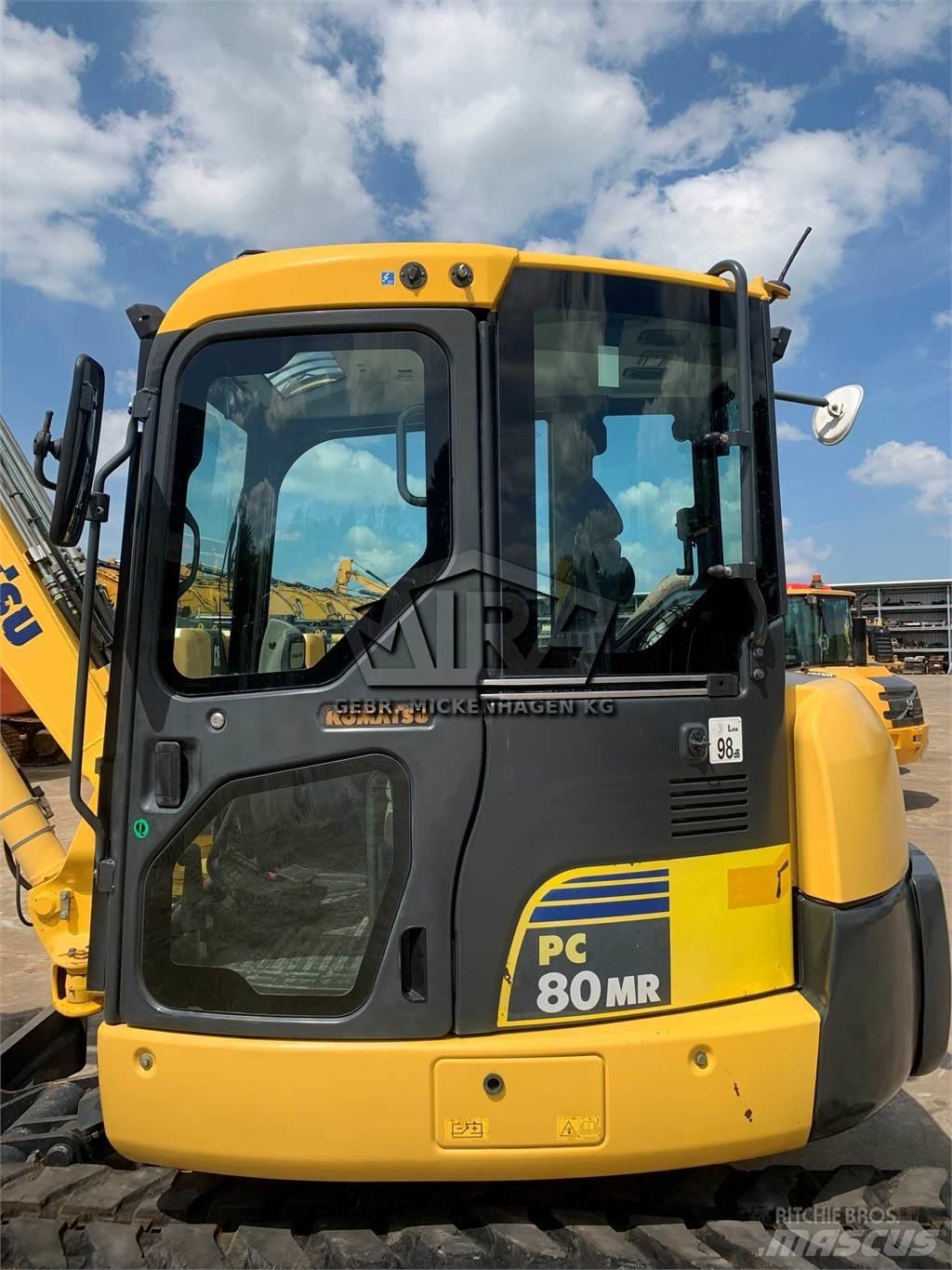 Komatsu PC80 MR-3 Minigravere <7t
