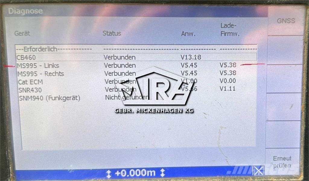 Trimble MS995 Anlegg - Annet