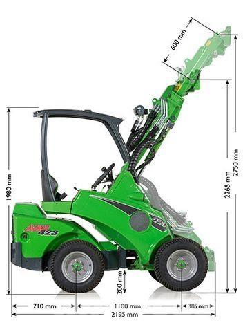 Avant Tecno 423 Hjullastere