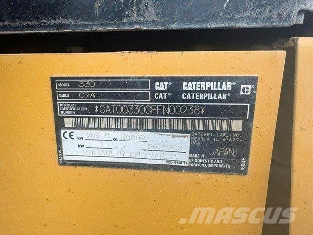 CAT 330 Next Gen Beltegraver