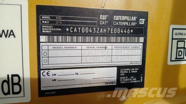 CAT 432 Anlegg - Annet