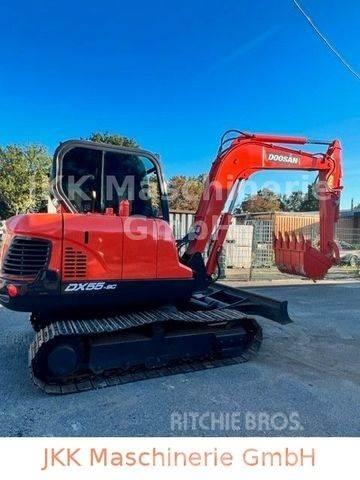 Doosan DX 55-9C Minigravere <7t