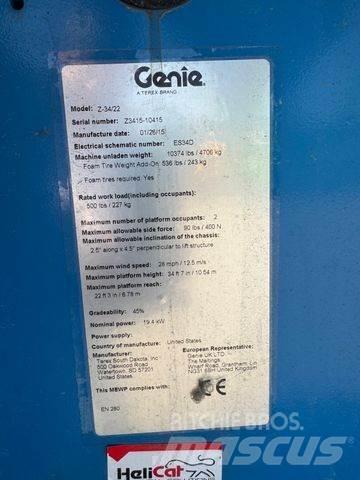 Genie Z-34/22 Leddede bomlifter