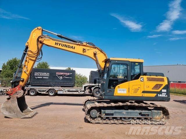 Hyundai HX140LC Beltegraver