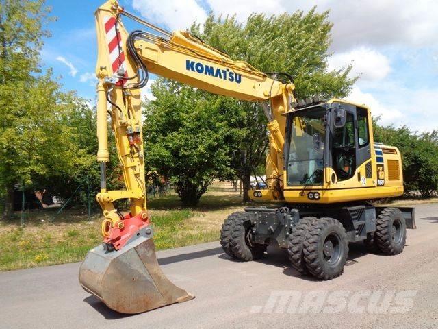 Komatsu PW 160-10 Hjulgravere
