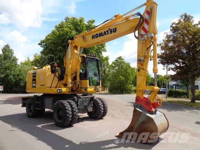 Komatsu PW 160-10 Hjulgravere