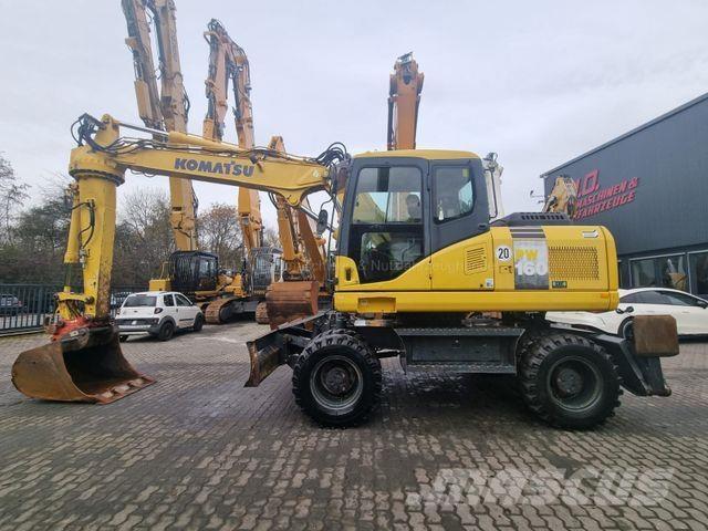 Komatsu PW 160-7EO Beltegraver