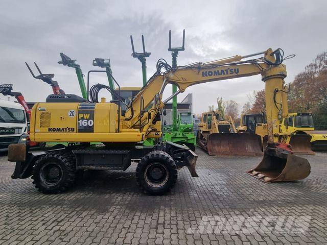 Komatsu PW 160-7EO Beltegraver
