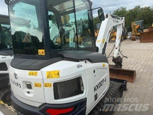 Kubota KX 027-4 Minigravere <7t