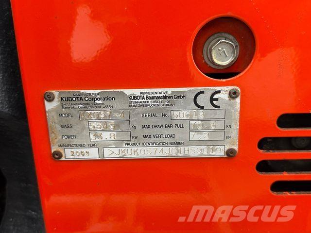 Kubota KX057-4 Minigravere <7t