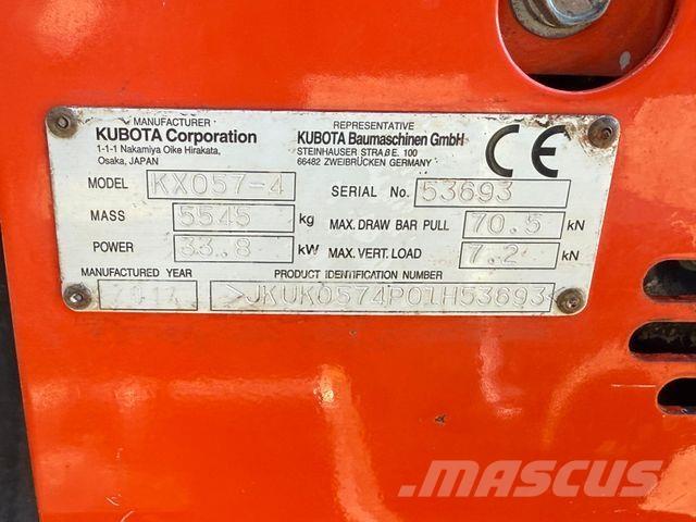 Kubota KX057-4 Minigravere <7t