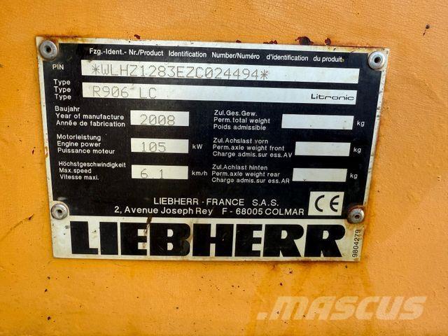 Liebherr R 906 LC Beltegraver