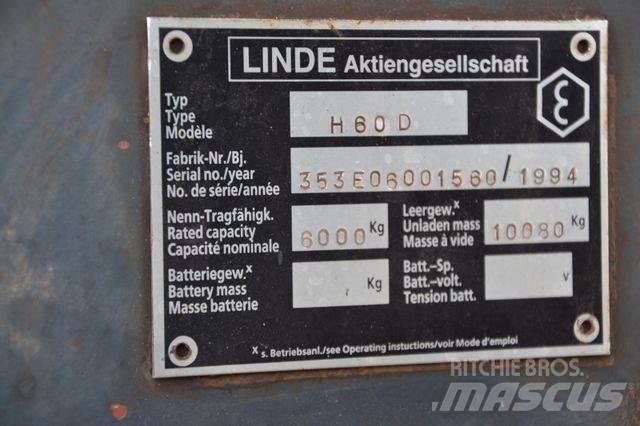 Linde H60D / Duplex Diesel Trucker