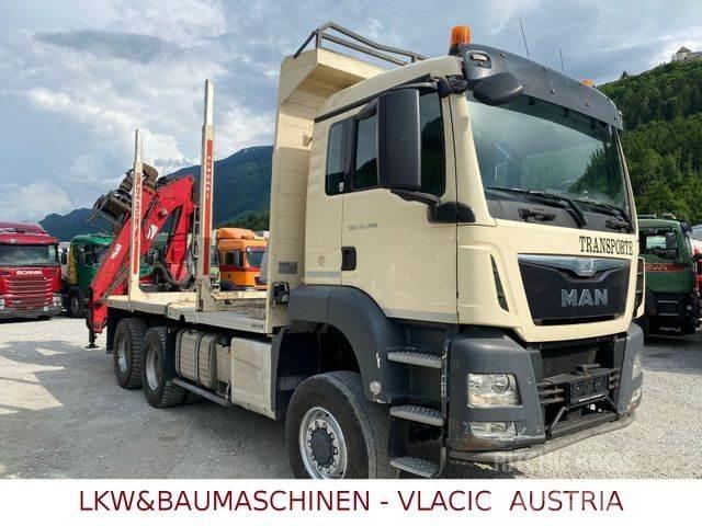 MAN TGS 33.480 6x6 Tømmerbiler