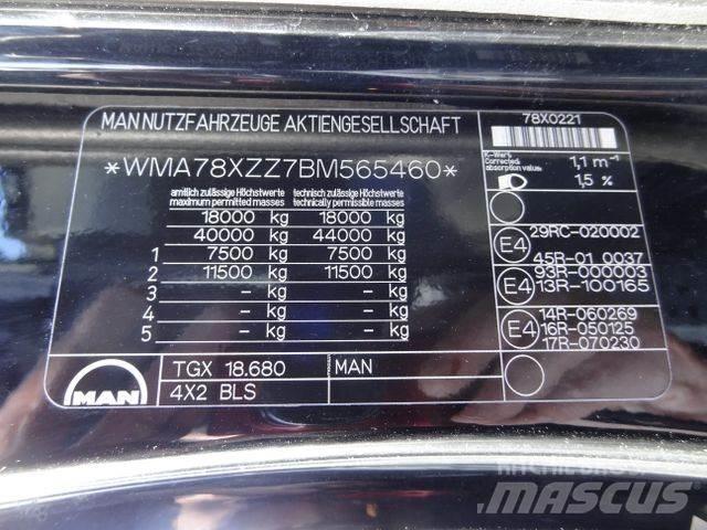 MAN TGX 18.680 V8 Trekkvogner