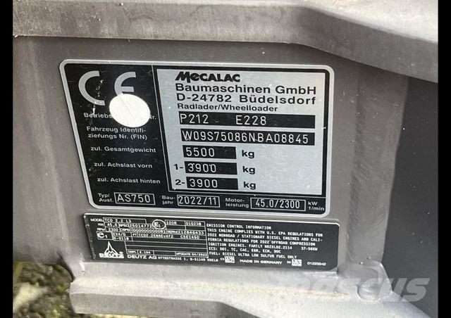 Mecalac AS 750 Hjullastere