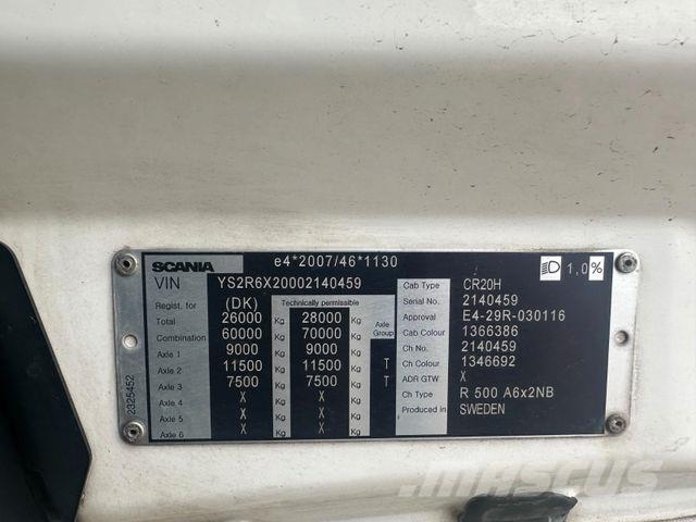 Scania R 500 6x2 Trekkvogner