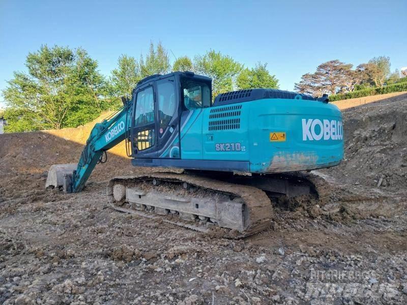 Kobelco SK210 Beltegraver