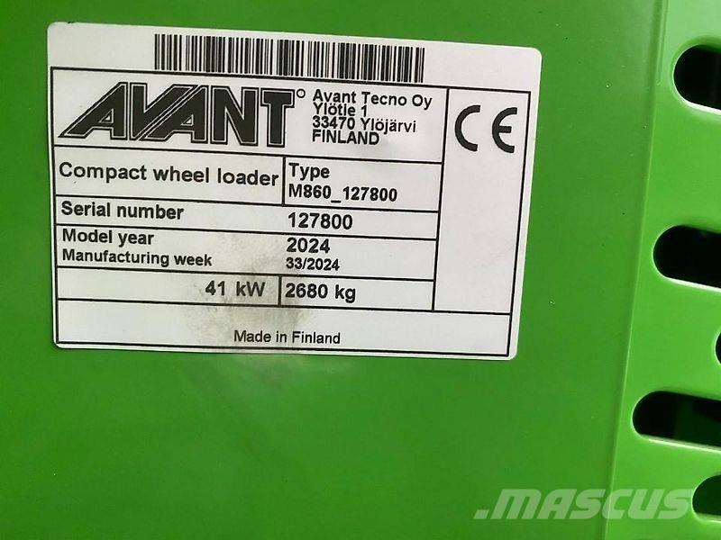 Avant 860 I TDL Kompaktlastere