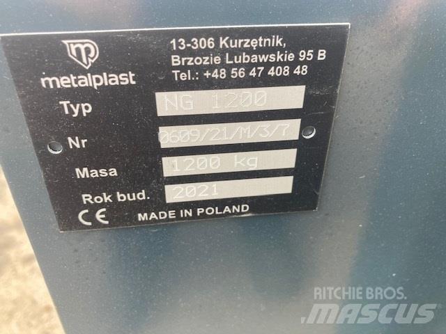  - - -  1200 KG Front lodd