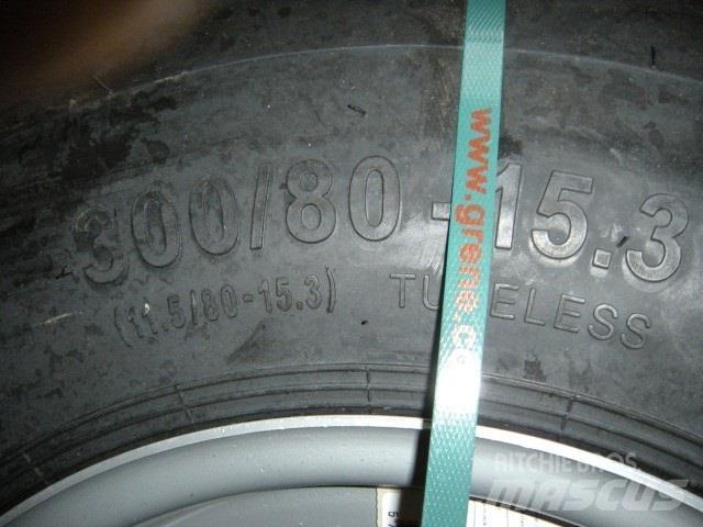  - - - 300-80-15.3 Dekk, hjul og felger