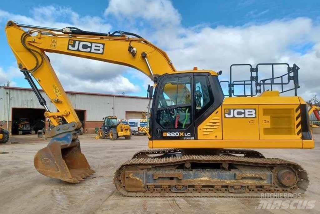 JCB 220X Beltegraver