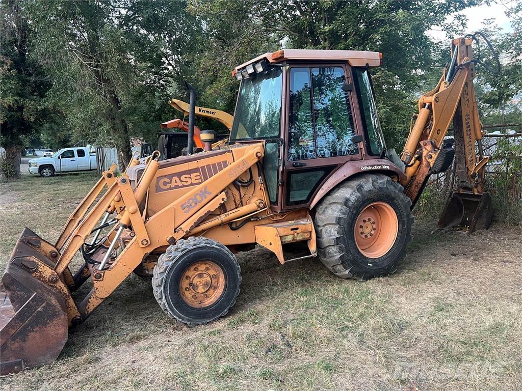 CASE 580K Traktorgravere