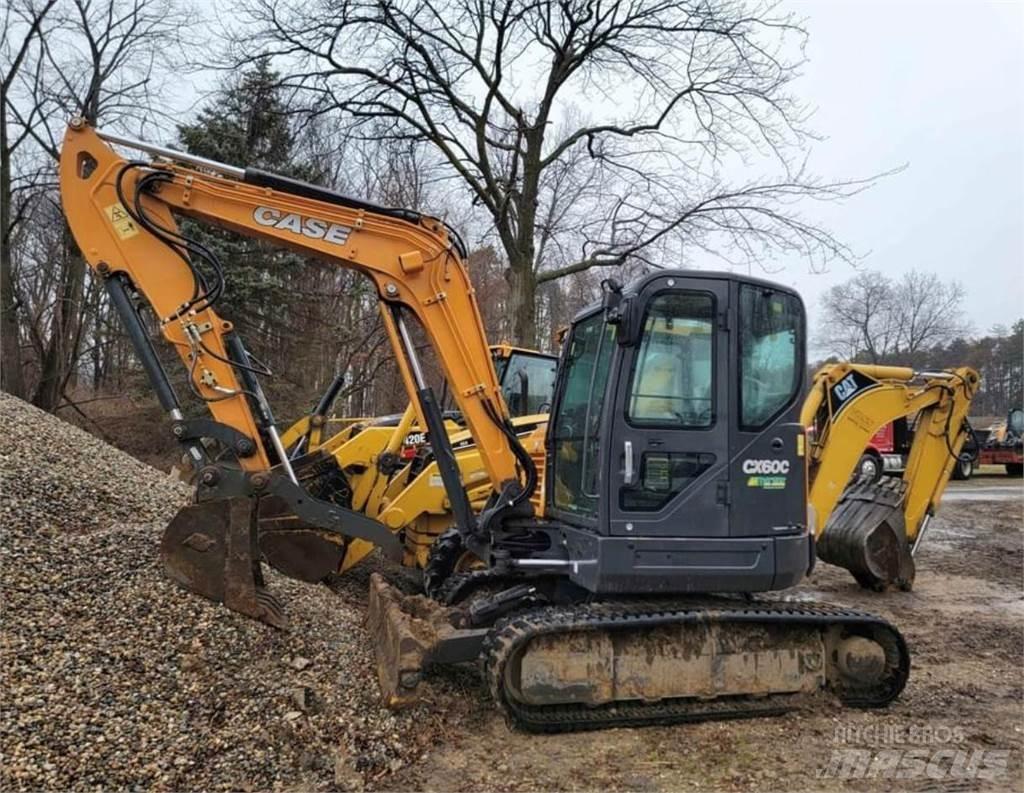 CASE CX60C Beltegraver